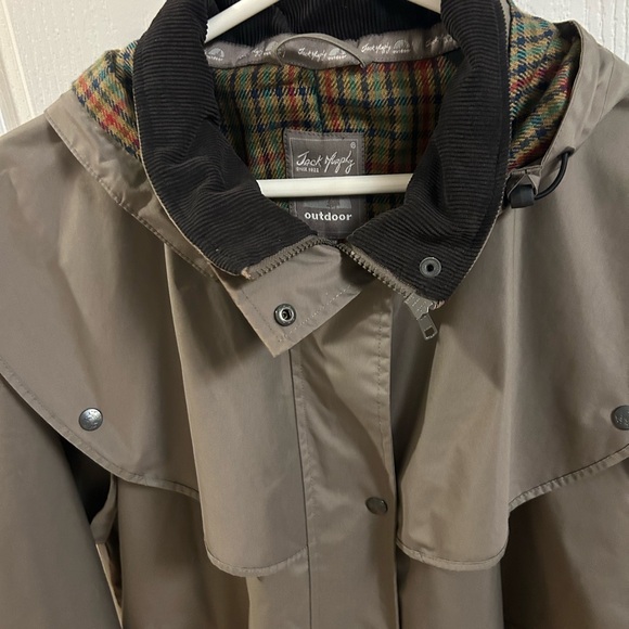 Jack by BB Dakota Olive Hooded Trench Coat - Picture 4 of 9